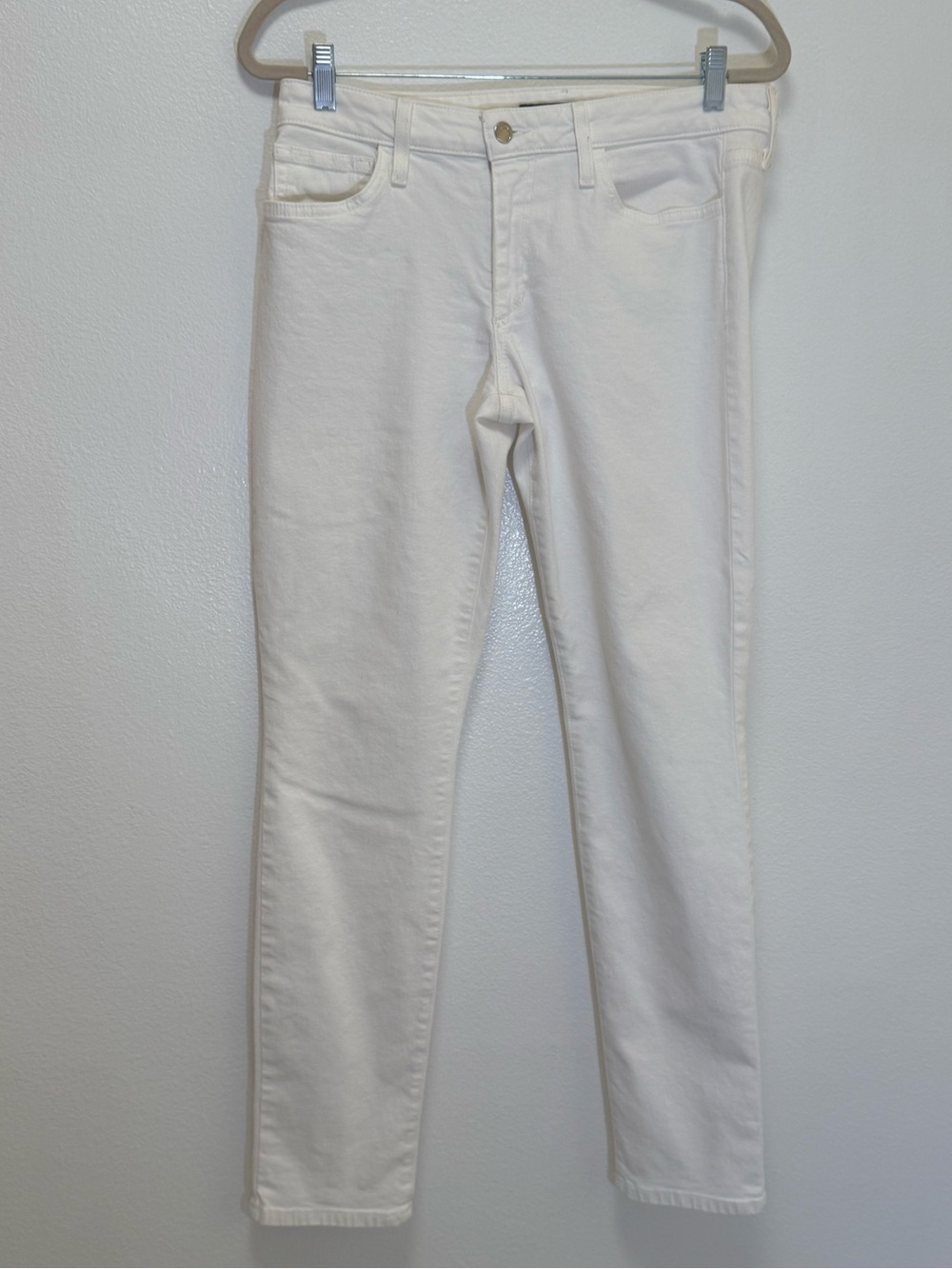 Joe's - Jeans White Skinny Booty Fit Jeans - size 30